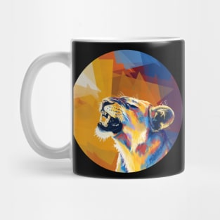 In the Sunlight - Lioness portrait Mug